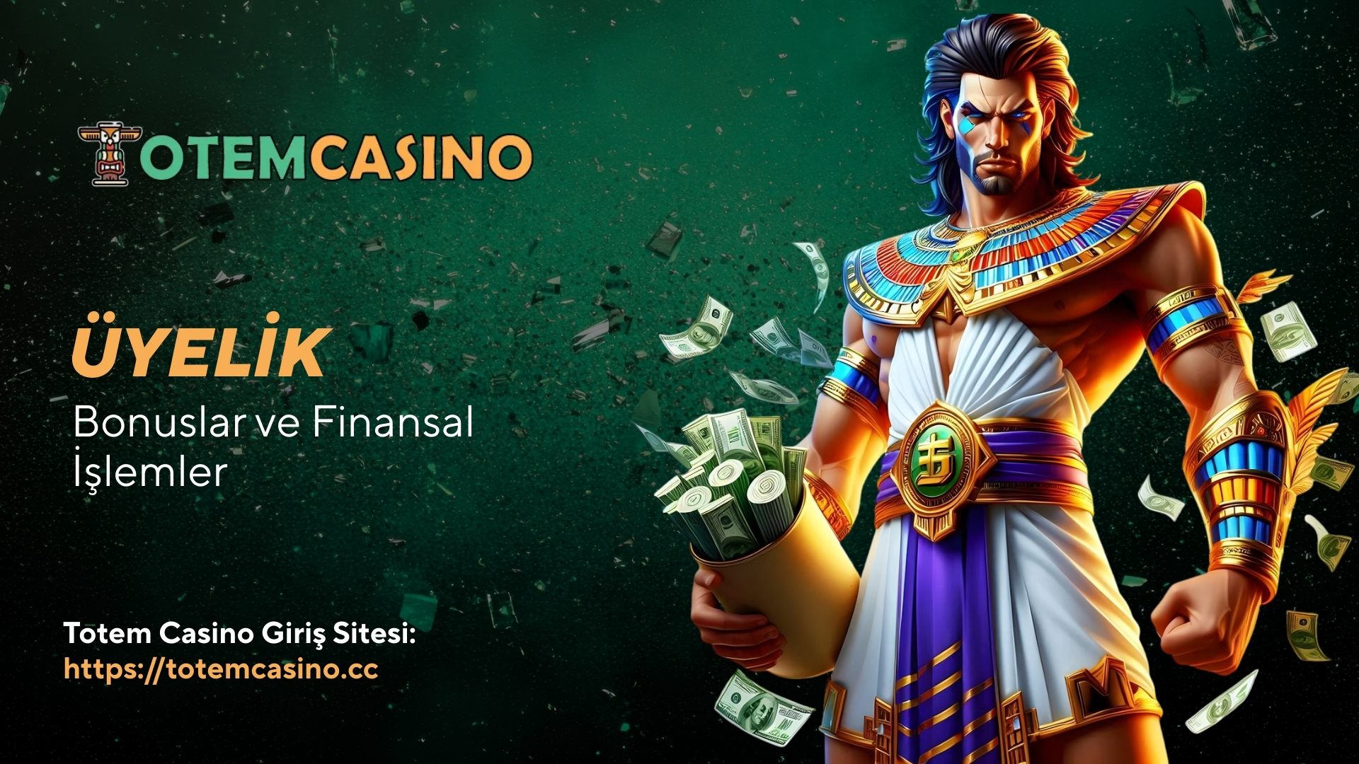 Totem Casino Üyelik, Bonuslar ve Finansal İşlemler