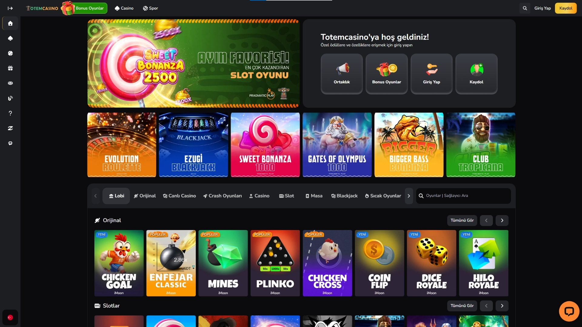 Totem Casino Sitesi